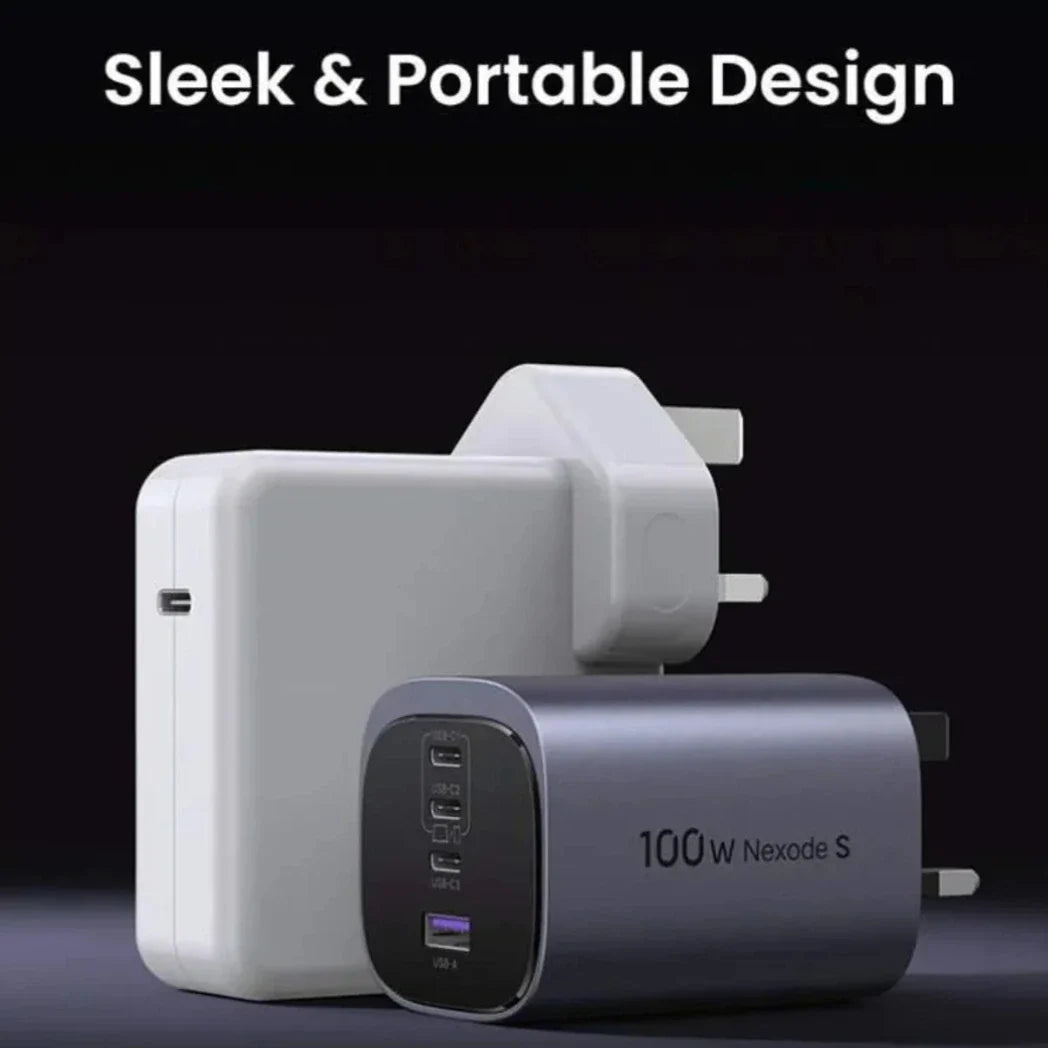 UGREEN Nexode S 100W GaN Charger 4-Port Fast Charging Adapter USB-C PD Wall Charger – Image 5