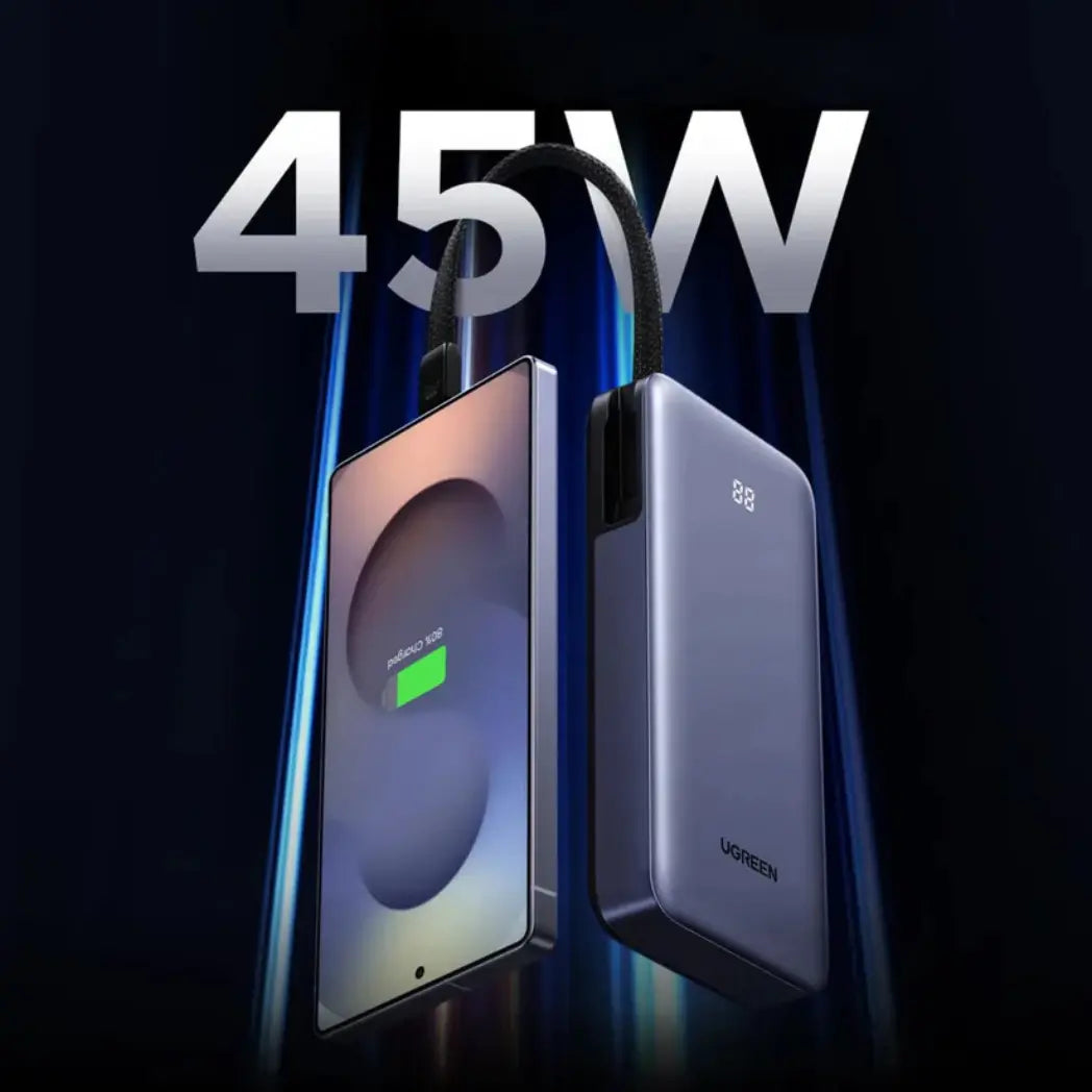 UGREEN PB536 20000mAh 45W Power Bank – PD & QC Fast Charging – Image 3