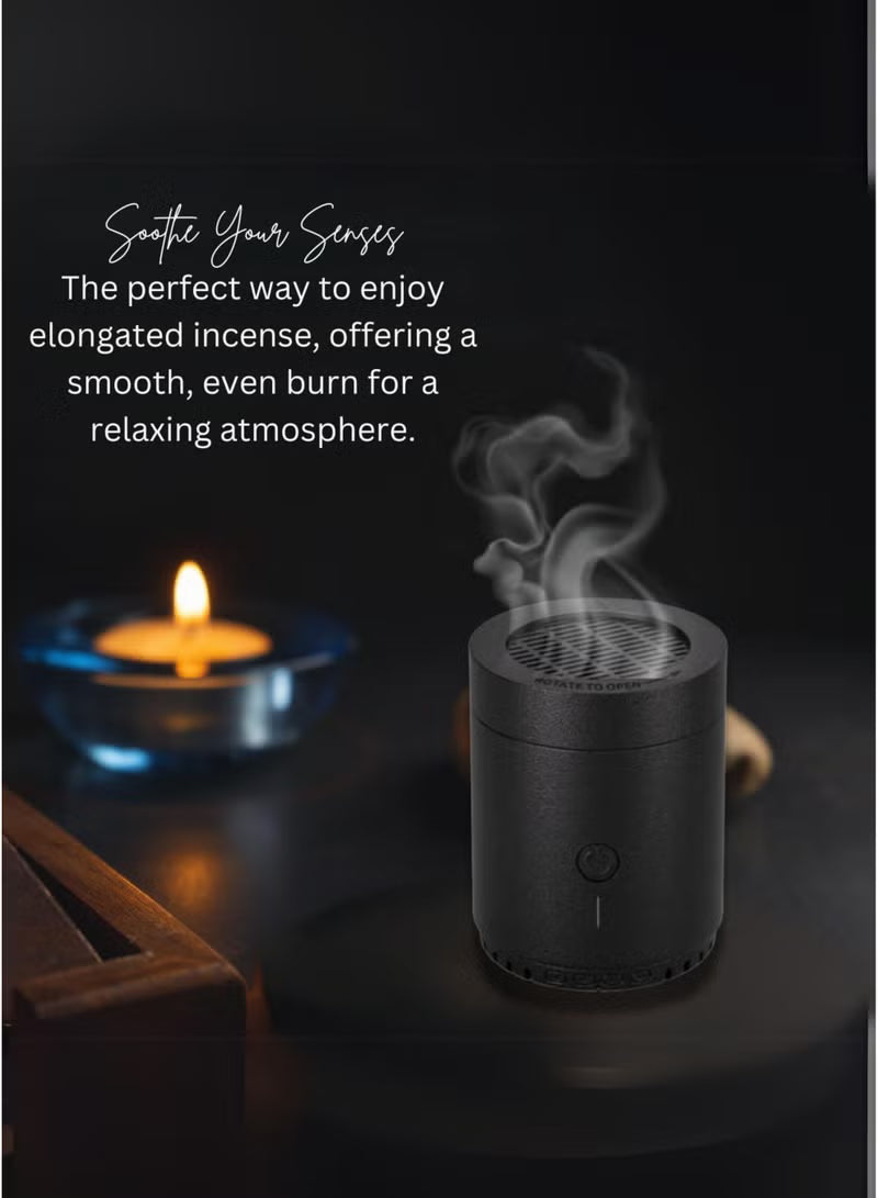 Electronic Rechargeable Bakhoor Burner – Portable USB Electric Incense Burner – Image 3