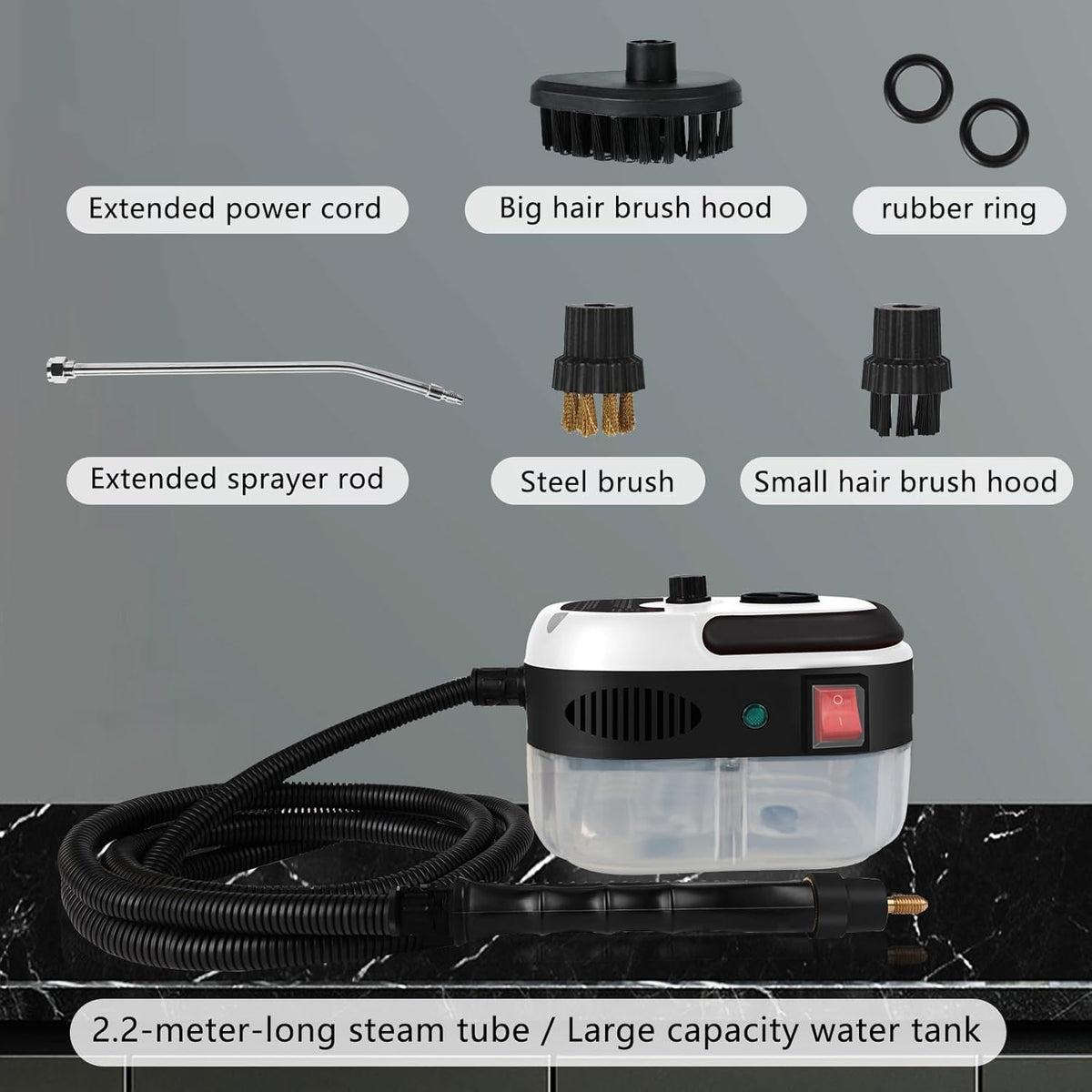 Steam Cleaner – Handheld High-Pressure Portable Cleaner – Image 7