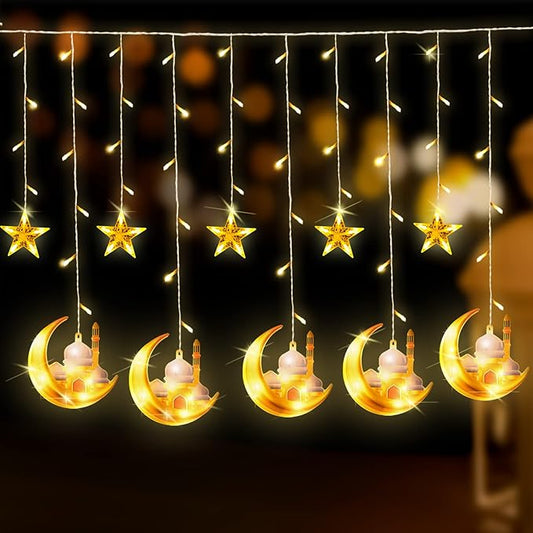 LED Ramadan Curtain Decoration Lights
