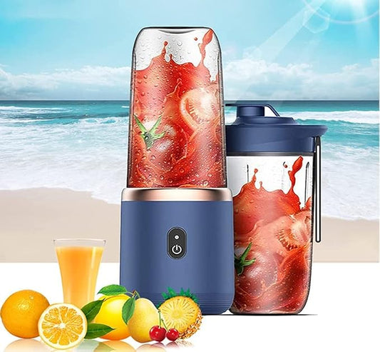 Portable Rechargeable Mini Blender – USB Charging Automatic Smoothie Mixer for On-The-Go