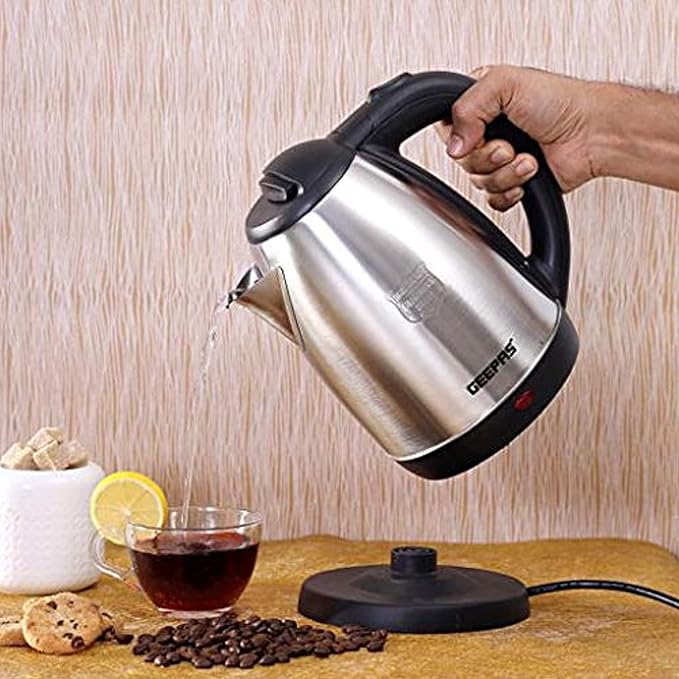 Electric Tea Kettle – 1.8L, 1500W, Auto Shut Off, Stainless Steel – Image 4