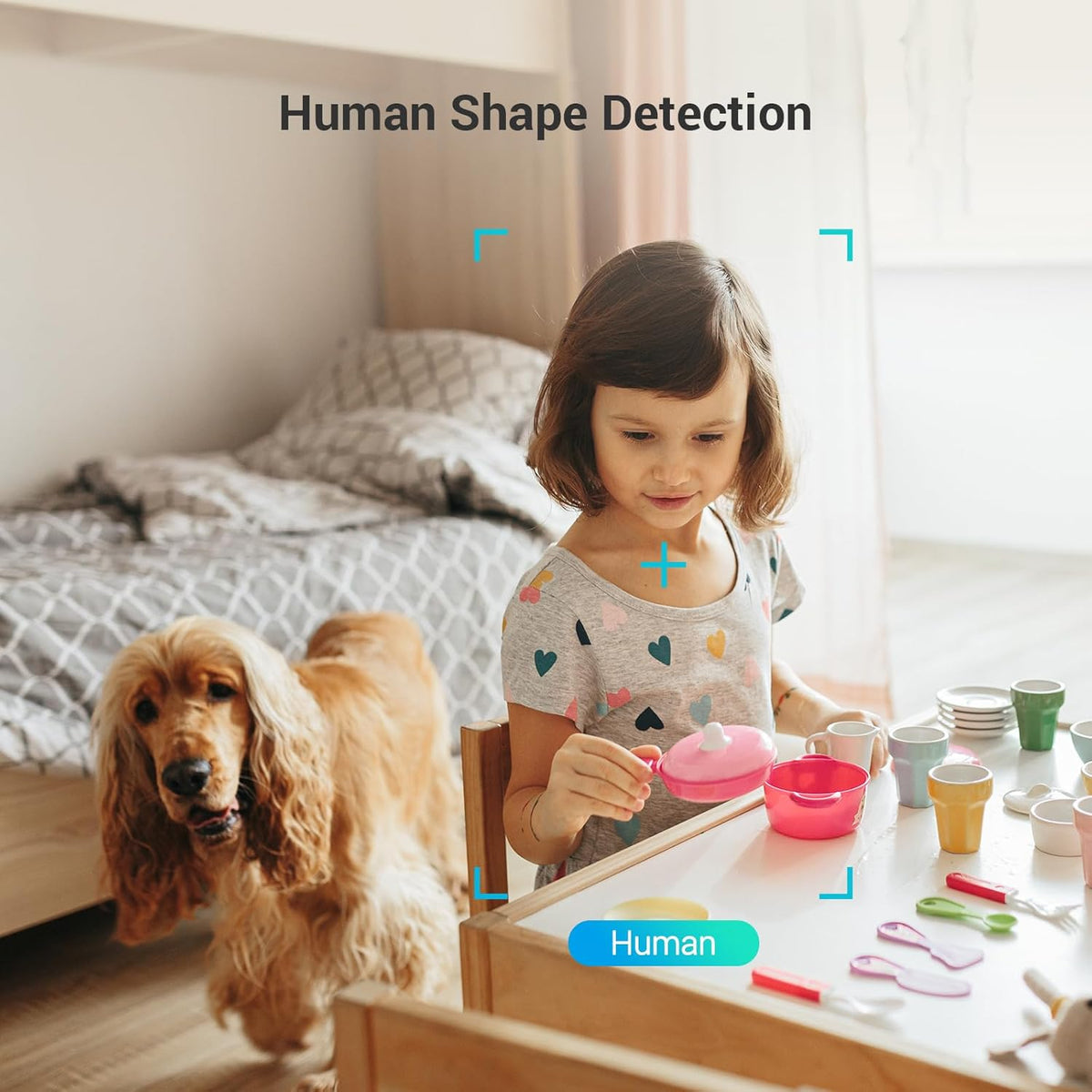 Alexa & Google C6N 2K Smart WiFi Camera – 4MP Indoor Security – Image 7