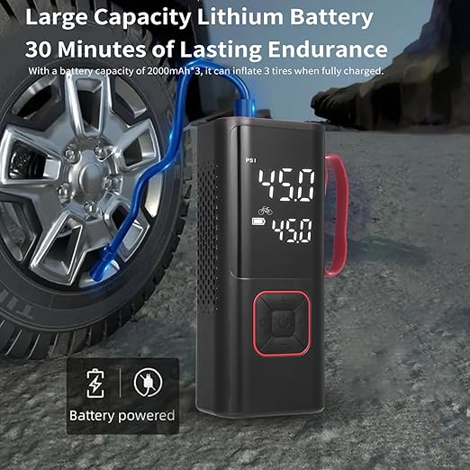 Portable Air Compressor Tire Inflator – Image 3