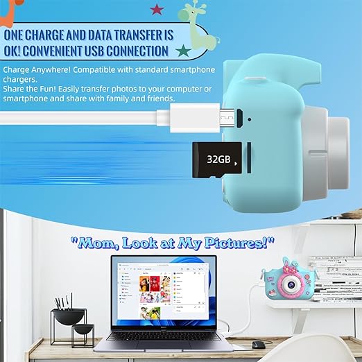 Kids Camera – 1080p HD Dual Lens – Image 2