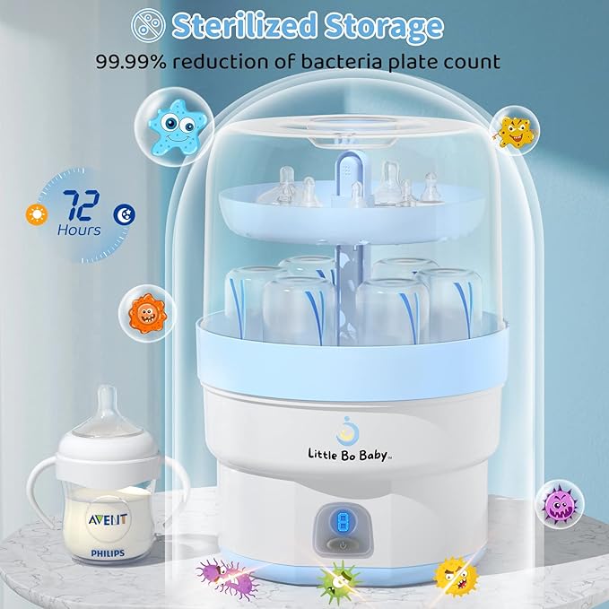 Baby Electric Sterilizer – Blue – Image 4