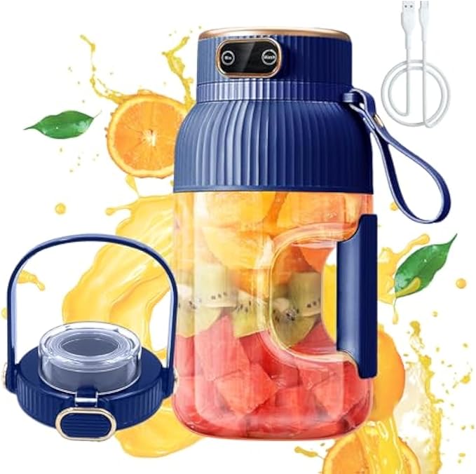 Portable Electric Juicer Cup – 1.5L, USB Rechargeable – Image 5