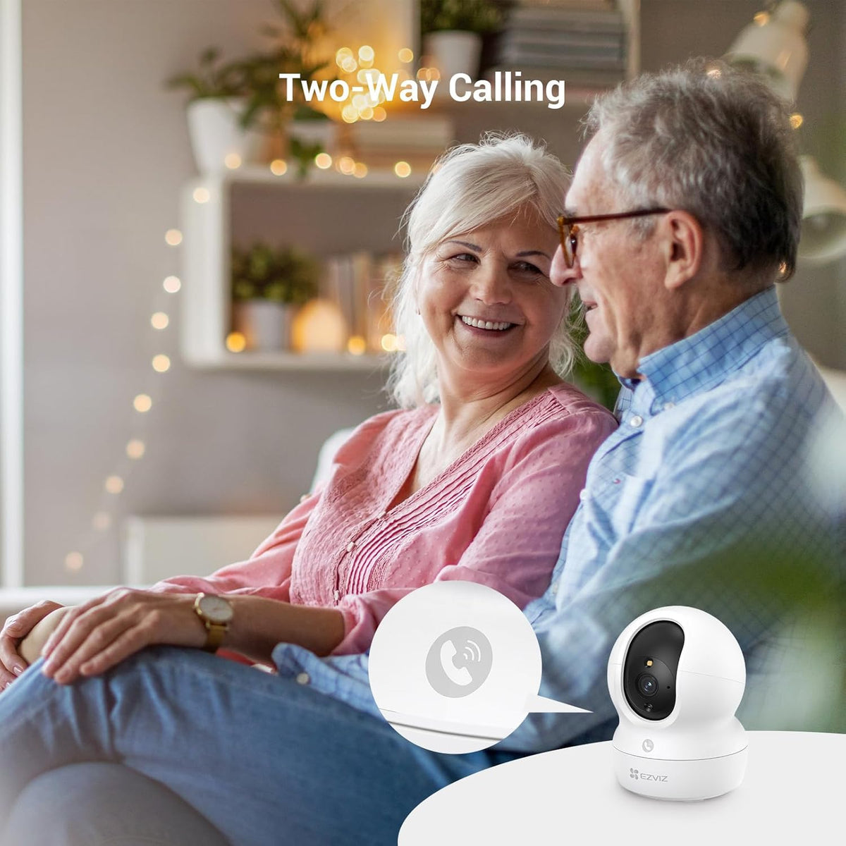 Alexa & Google C6N 2K Smart WiFi Camera – 4MP Indoor Security – Image 8