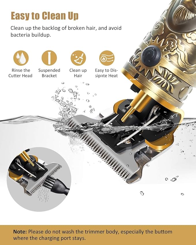 3 in 1 YACD Professional Mens Hair Clippers – Image 2