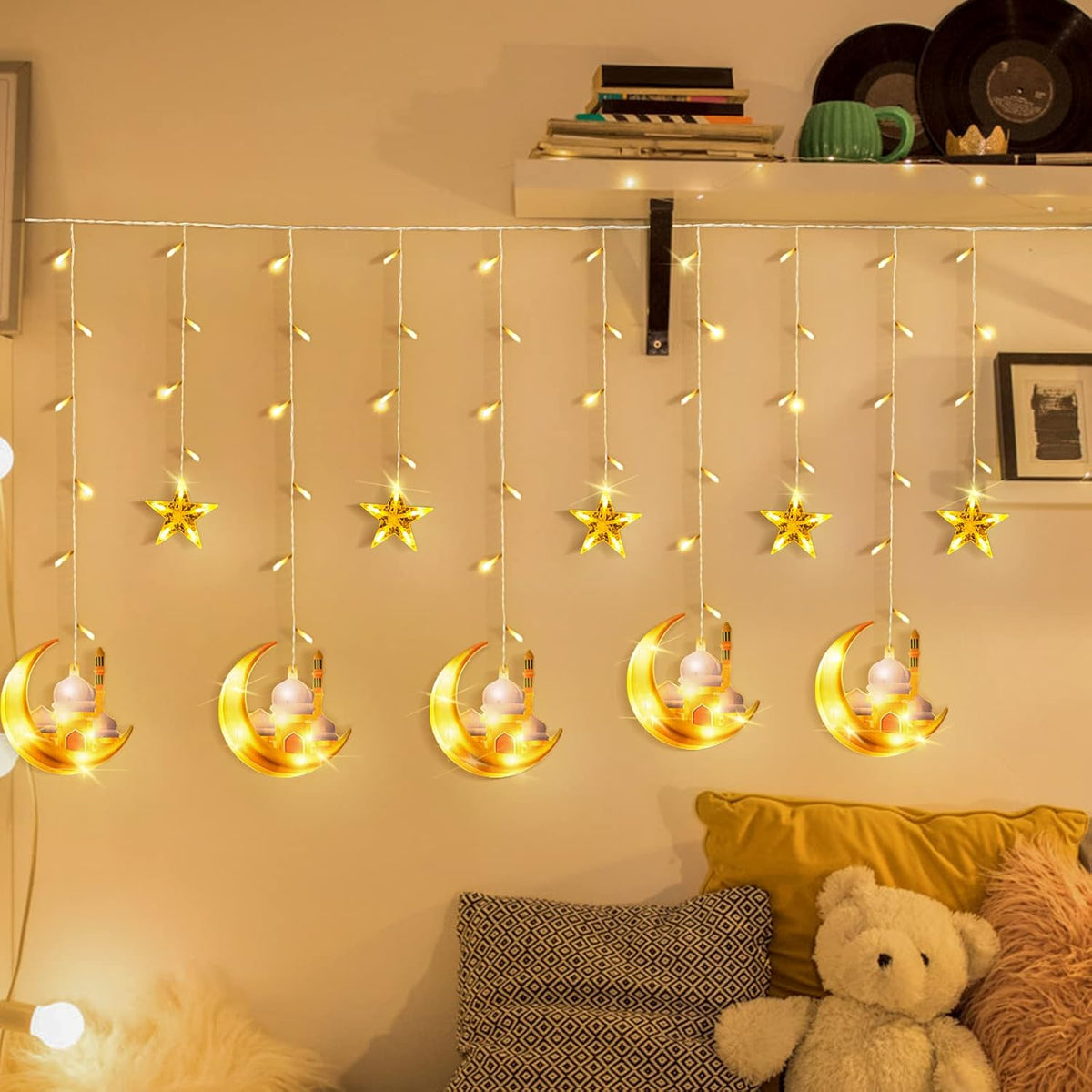 LED Ramadan Curtain Decoration Lights – Image 2