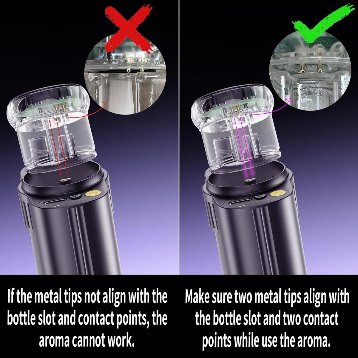 Retractable Car Charger with Starlight & Aromatherapy, 5 in 1 USB C Car Charger Adapter – Image 2