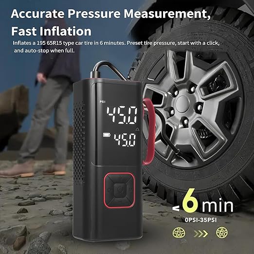 Portable Air Compressor Tire Inflator – Image 6