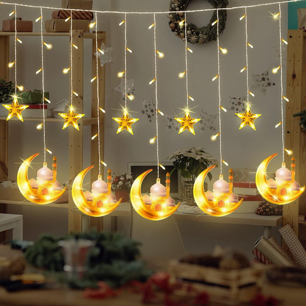 LED Ramadan Curtain Decoration Lights – Image 4