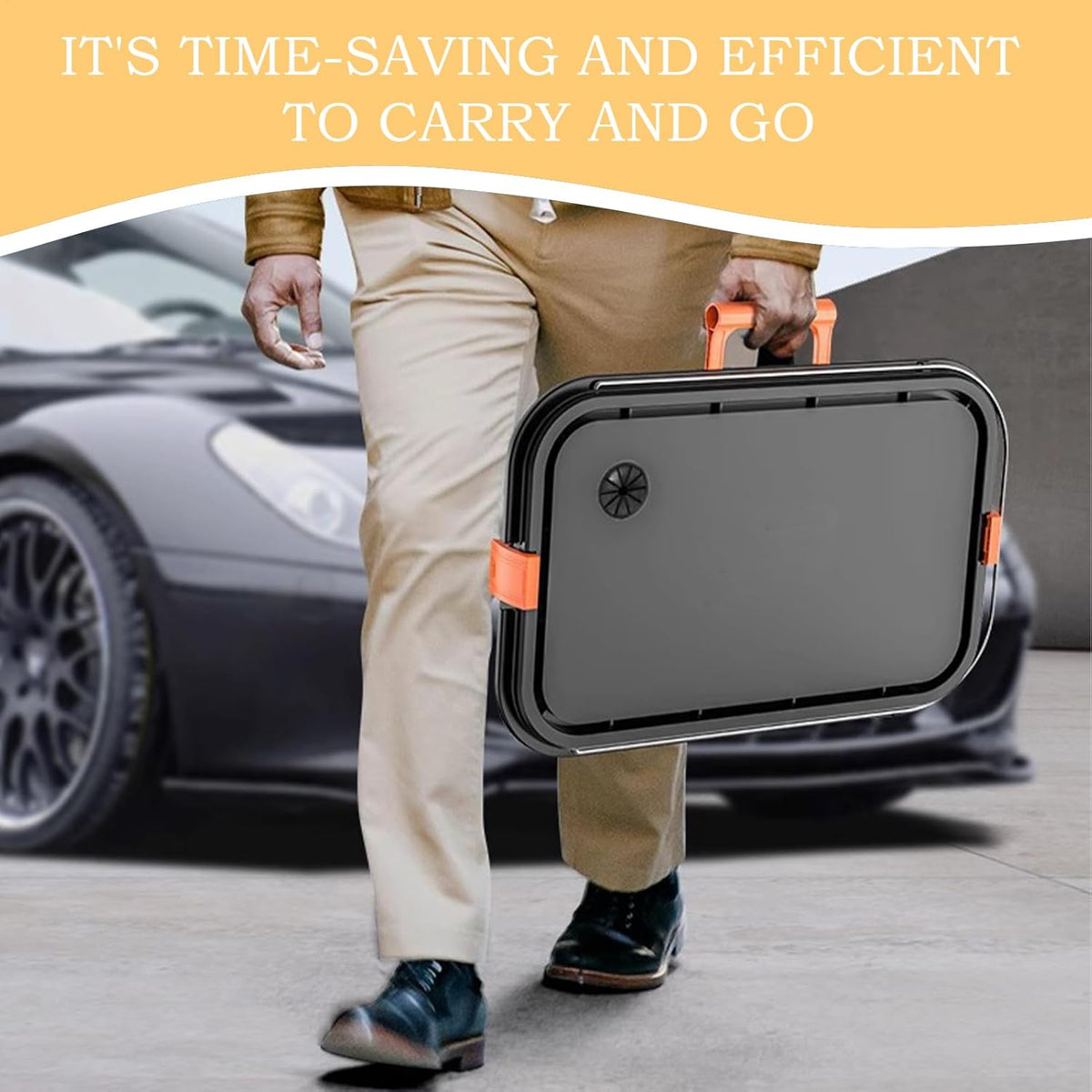 Mobile Water Tank 22L for Car Wash & Detailing – Compact & Durable Design – Image 4