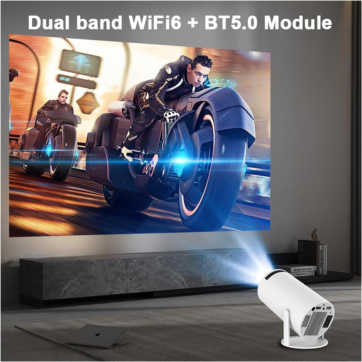 Game Projector 2-in-1 Professional Chip, Portable Projector – Wireless Controller – Image 5