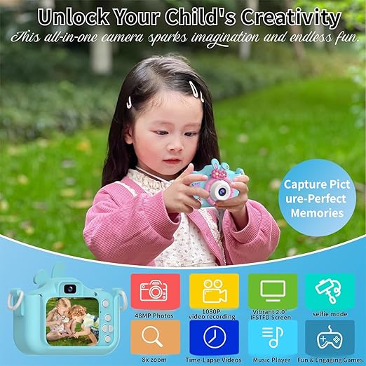 Kids Camera – 1080p HD Dual Lens – Image 4