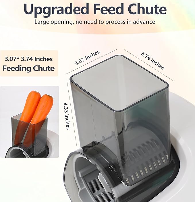 Electric Vegetable & Food Cutter – Stainless Steel Automatic Cutter & Slicer – Image 5