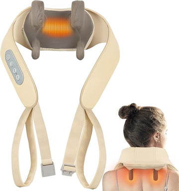 Shiatsu Neck & Back Massager – Heated Comfort