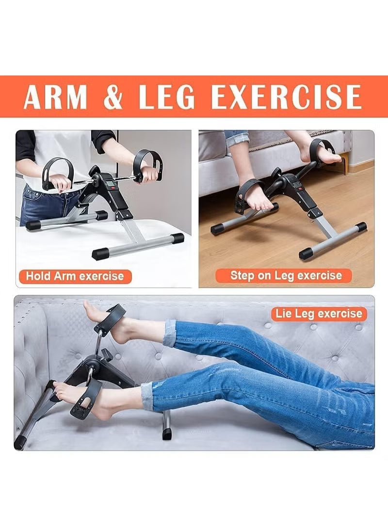 Mini Pedal Exerciser Portable – Adjustable Resistance & Digital Display – Image 6