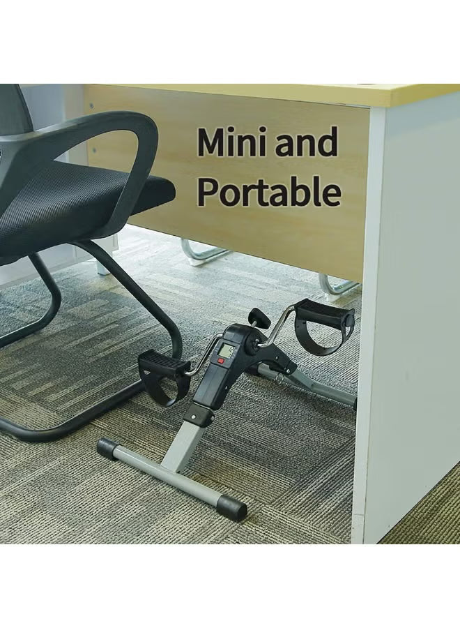 Mini Pedal Exerciser Portable – Adjustable Resistance & Digital Display – Image 5