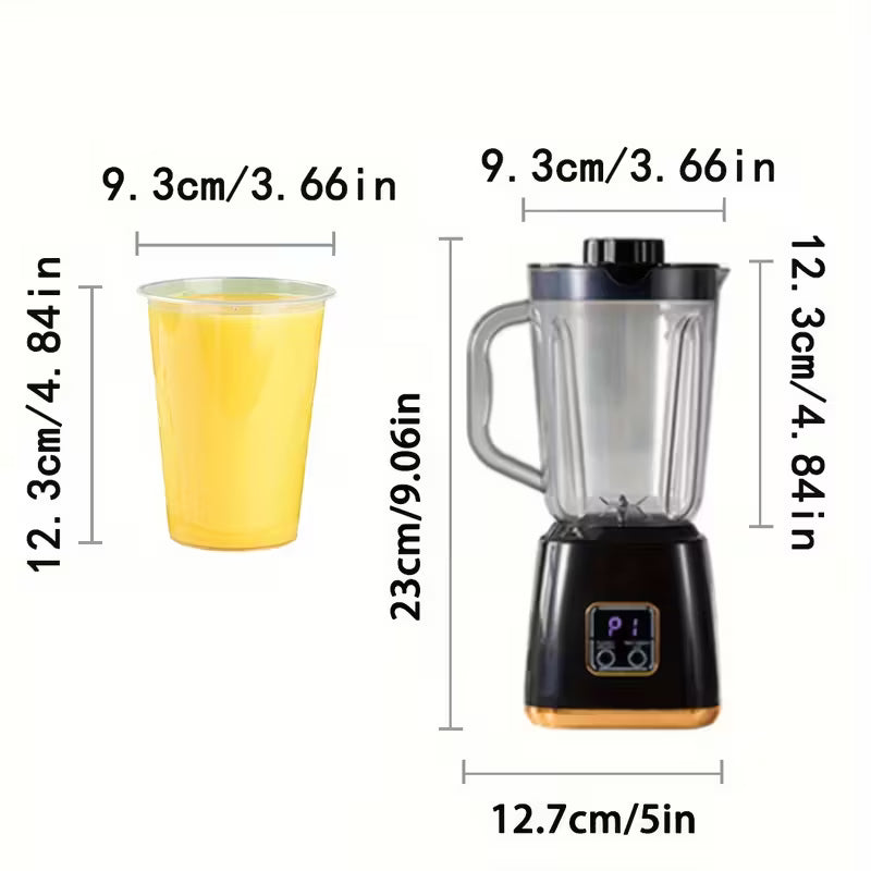 Portable Blender – USB Rechargeable Smoothie Maker with Stainless Steel Blades – Image 2