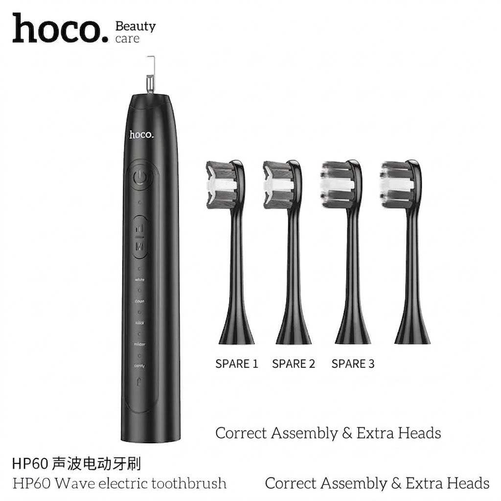 Hoco Wave Sonic Electric Toothbrush – Deep Clean – HP-60