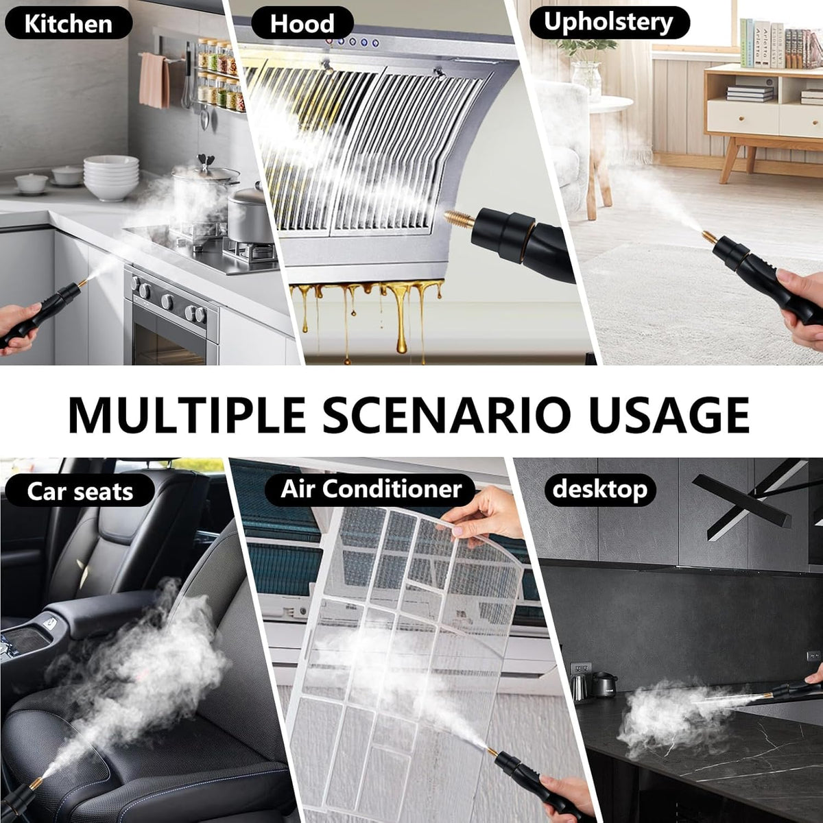 Steam Cleaner – Handheld High-Pressure Portable Cleaner – Image 5