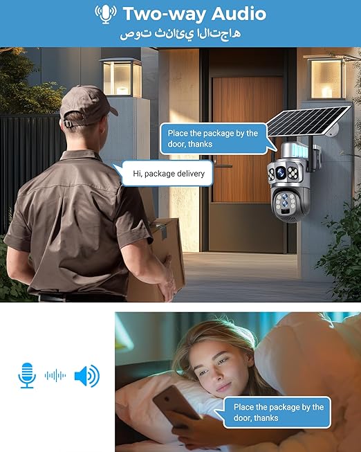 SolarGuard 8K Pro – 5G Triple-Lens AI Security System – Image 2