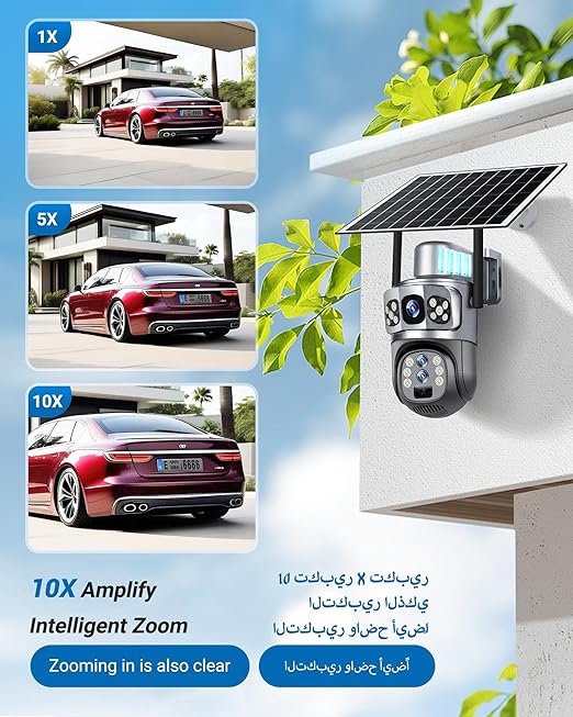 SolarGuard 8K Pro – 5G Triple-Lens AI Security System – Image 5