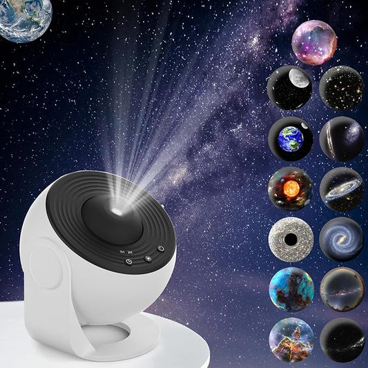 13-in-1 Realistic Planetarium Projector – HD Galaxy & Solar System Projection