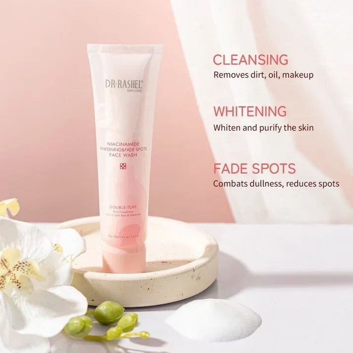 DR. RASHEL Niacinamide Whitening Face Wash – Brightening Cleanser – Image 4