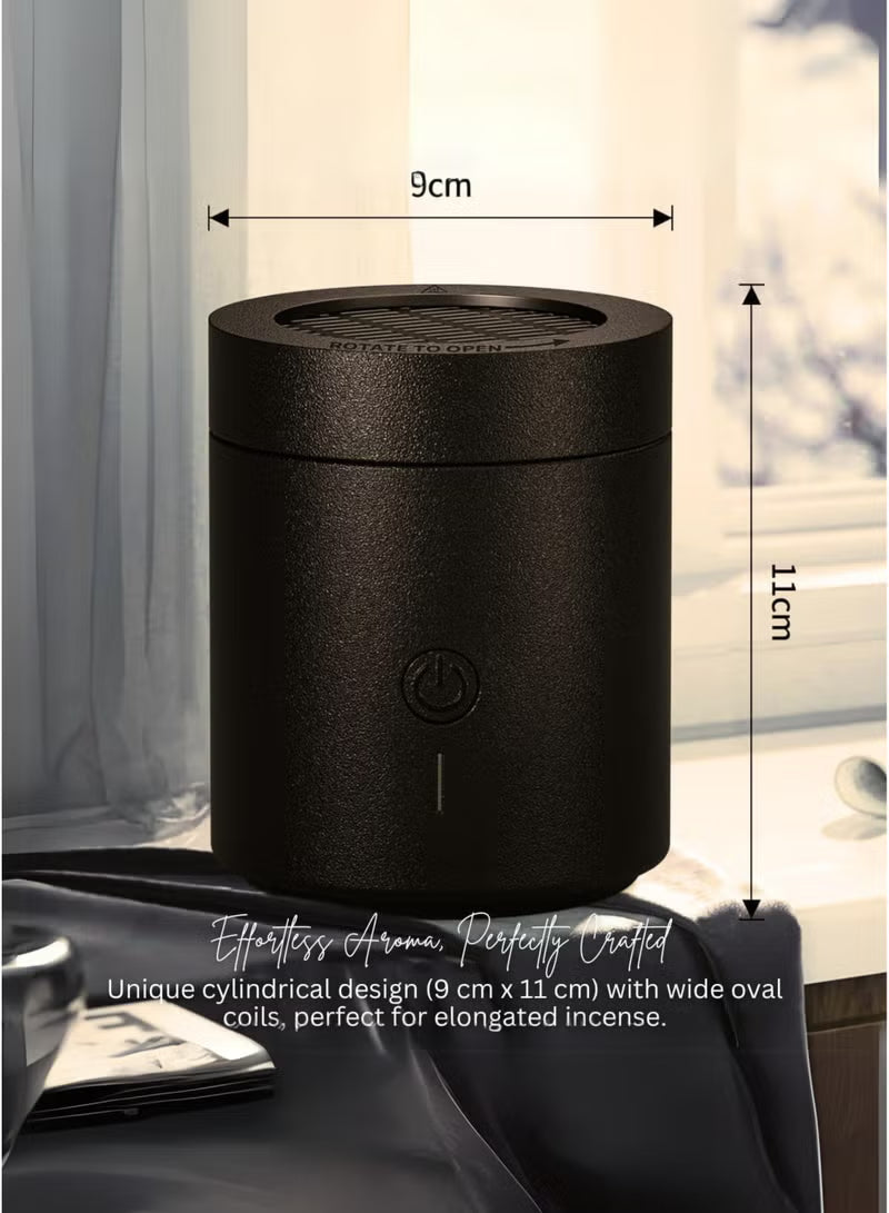 Electronic Rechargeable Bakhoor Burner – Portable USB Electric Incense Burner – Image 4