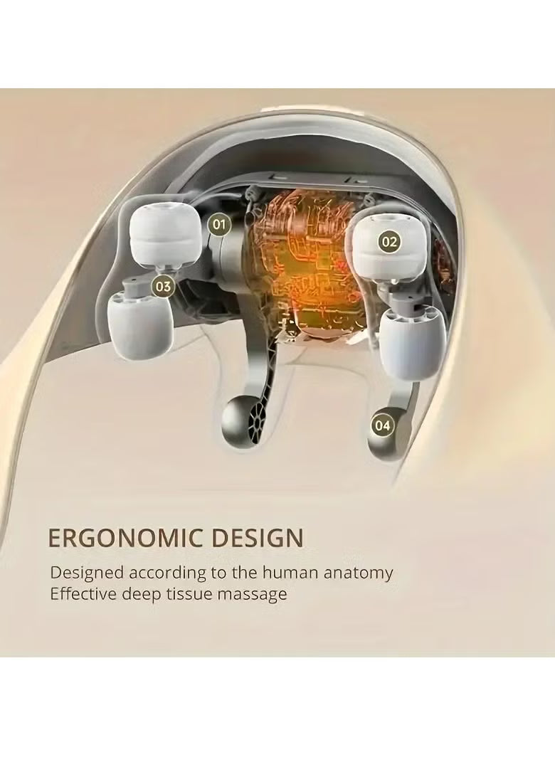 Neck & Shoulder Massager – Deep Kneading Wrap for Tension Relief & Circulation Boost – Image 3