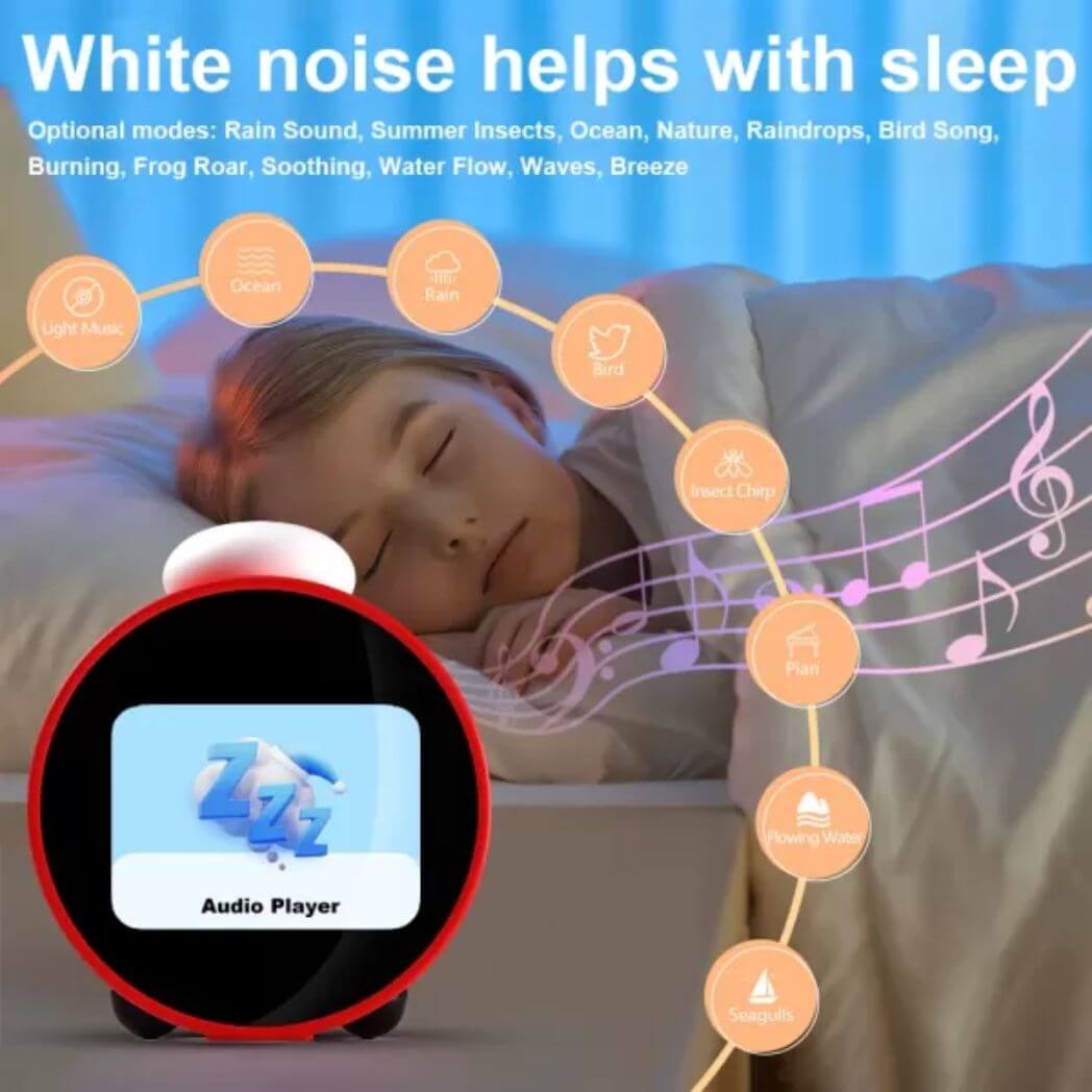 AI Smart Alarm Clock Speaker – AI Assitant – Stop Watch – Sleep Aid – AI Stories – Image 2