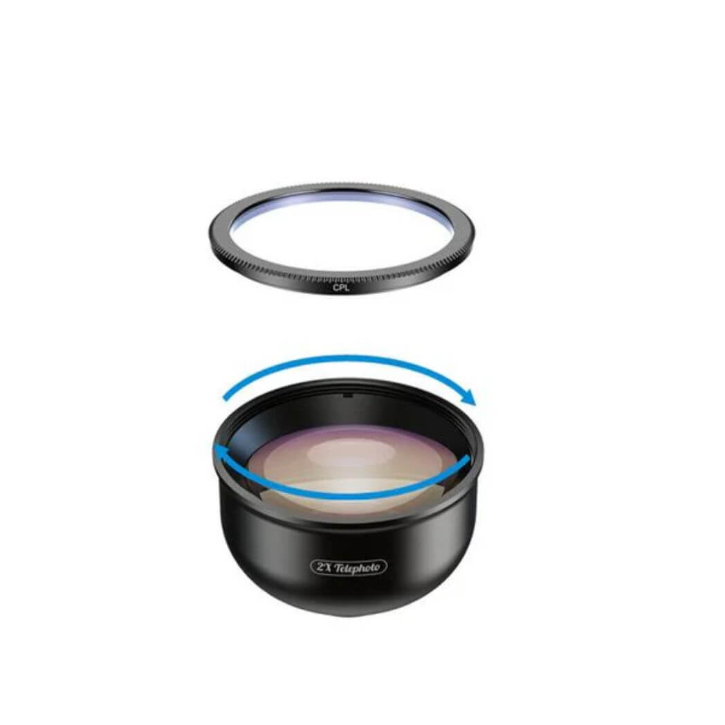 APEXEL APL-HB5 4K HD Professional 5-in-1 Lens Kit – Image 6