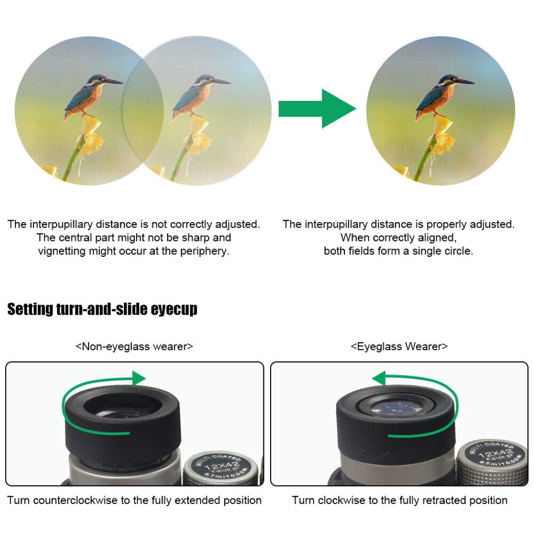 APEXEL APL-RB12X42 12×42 High Binoculars Roof Telescope – Image 9