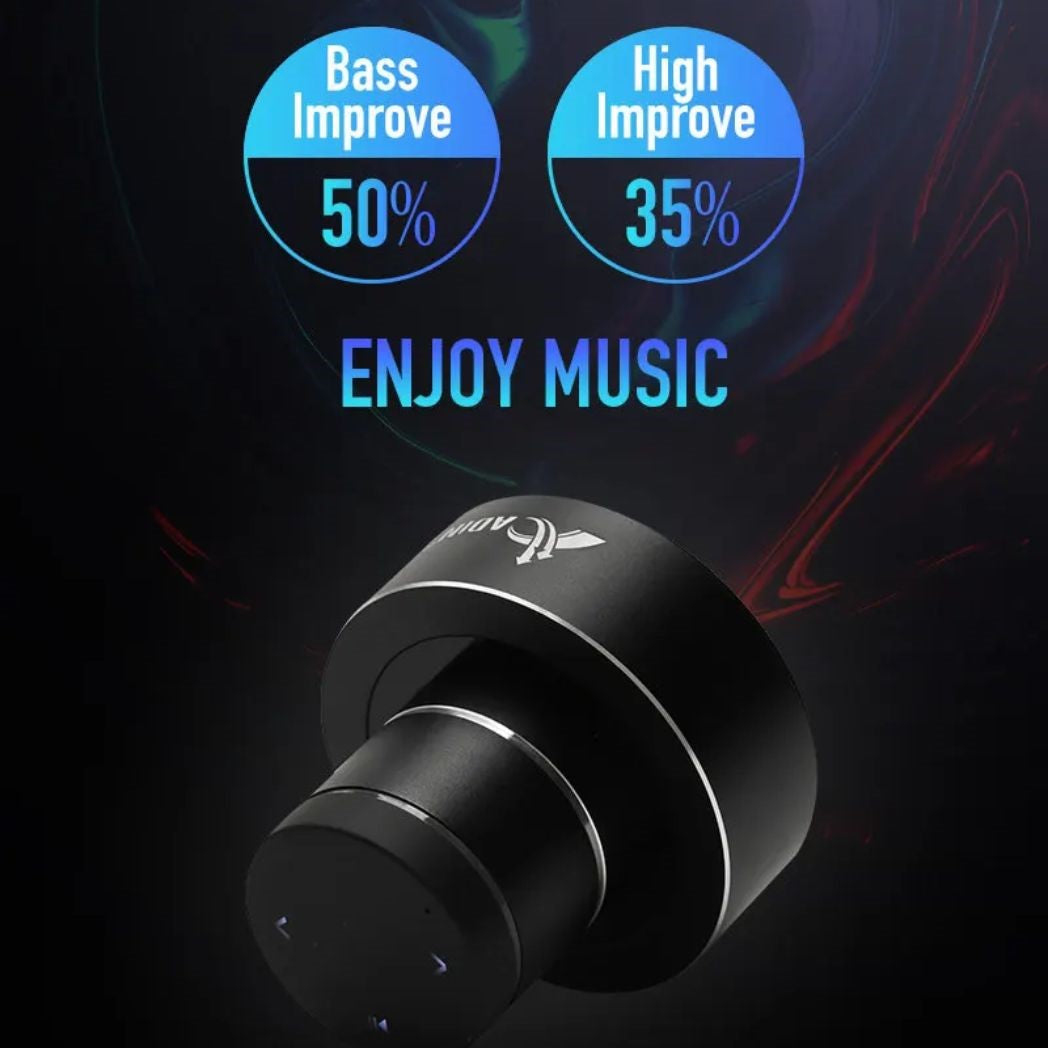 Adin 26W Vibrating Speaker Wireless Subwoofer Bluetooth Stereo Bass – Image 5