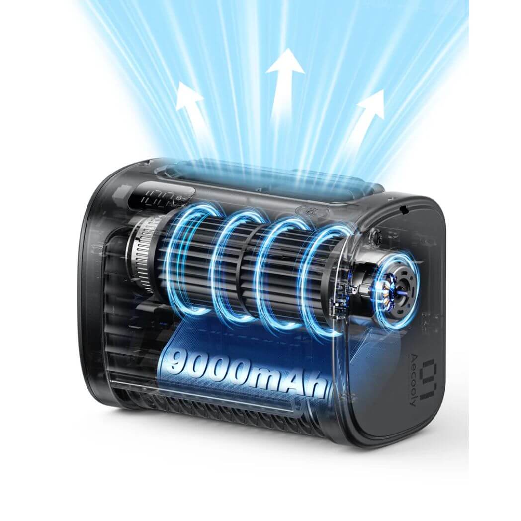 Aecooly Flow High Velocity Waist Fan – 9000mAh – Image 2