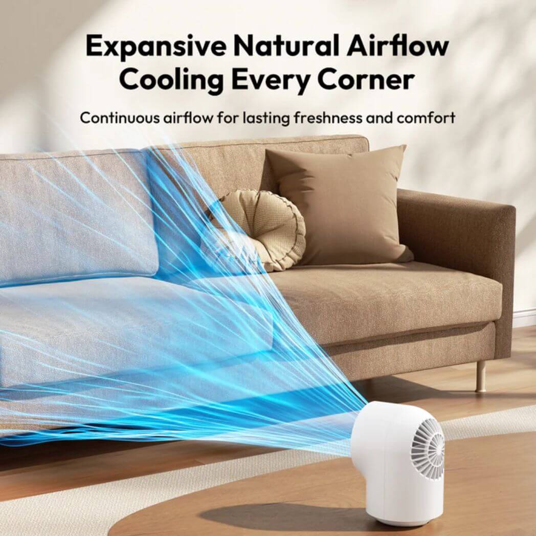 Aecooly High-Speed Table Fan CHIC – 100-Speed Quiet Rechargeable Table Fan – Image 3