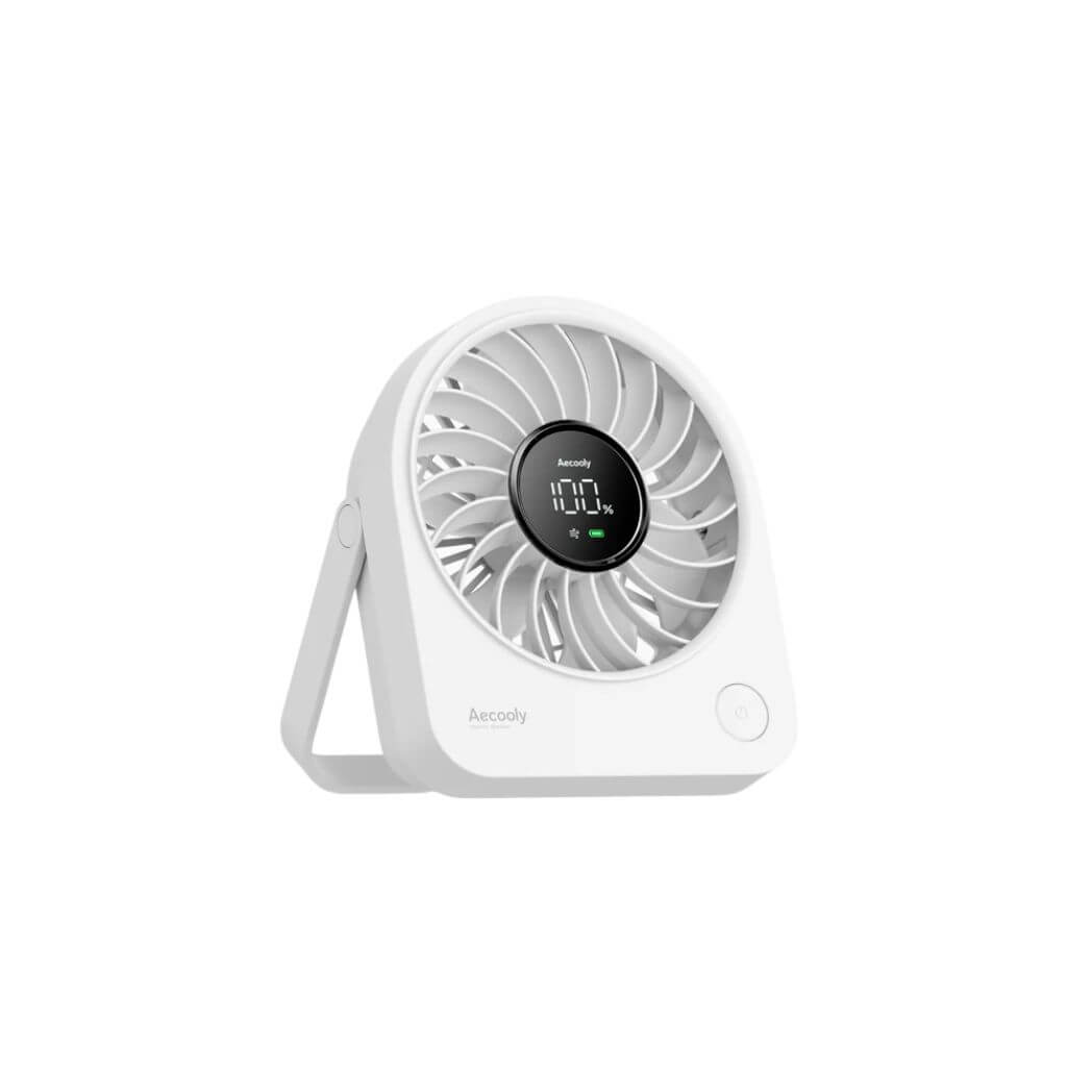 Aecooly Portable Table Fan CHIC 02 – Compact Rechargeable USB Desk Fan – Image 5
