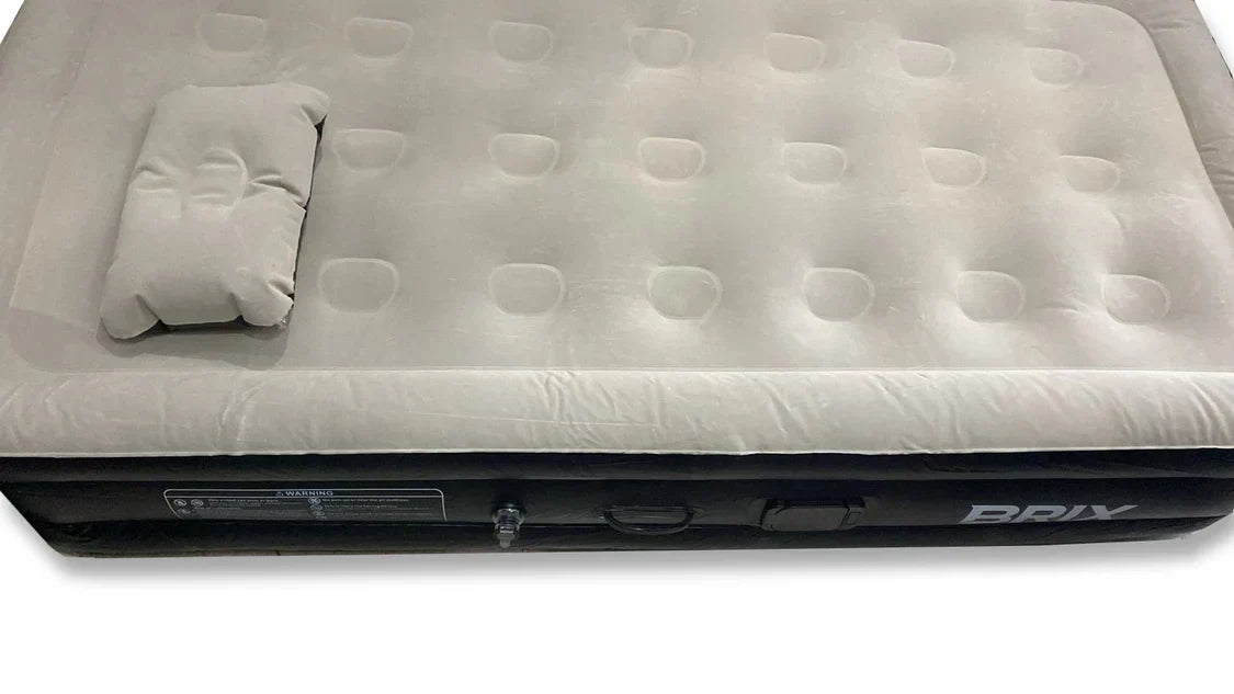 Automatic Inflatable Air Mattress with Built-in Cordless Pump for Camping, Home & Guests – Image 3