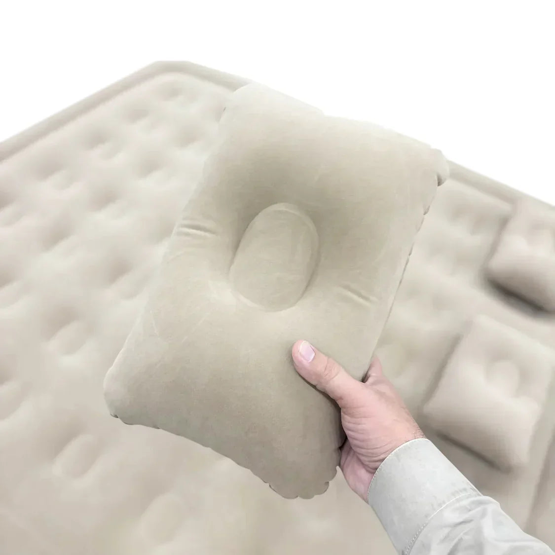 Automatic Inflatable Air Mattress with Built-in Cordless Pump for Camping, Home & Guests – Image 5