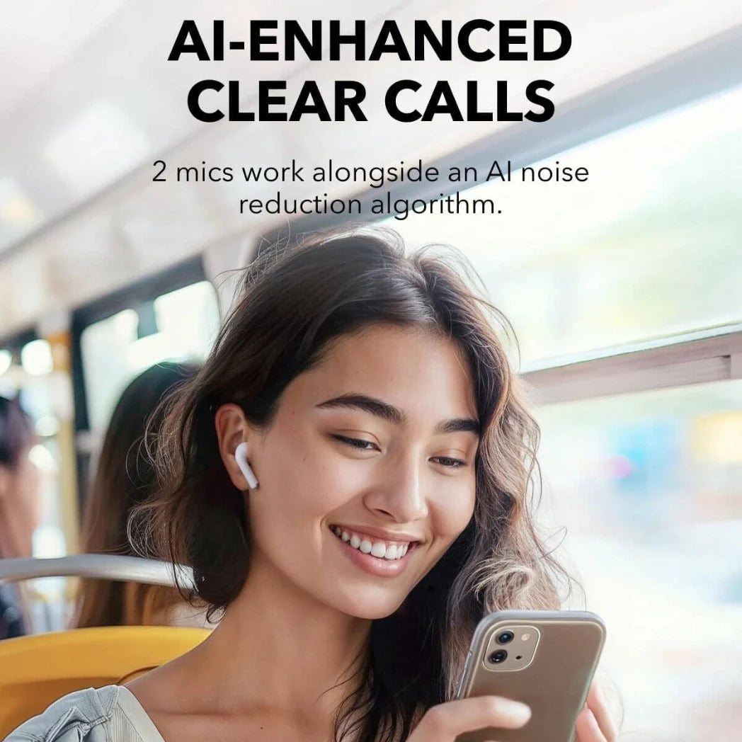 Anker Soundcore K20i Wireless Semi In-Ear Earbuds Bluetooth 53 ENC Clear Calls 36 Hour – Image 3