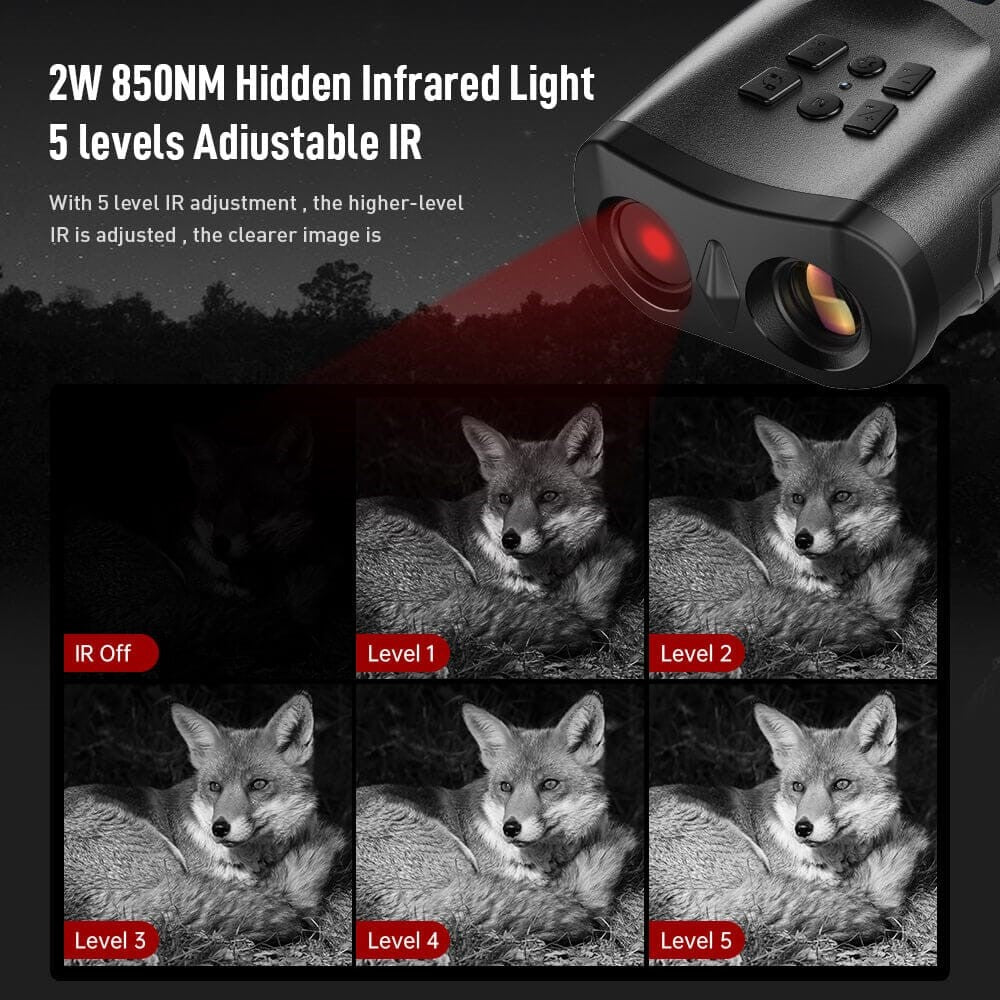 Apexel NV009 Digital Night Vision Goggles New Owl-inspired 4K HD – Image 7