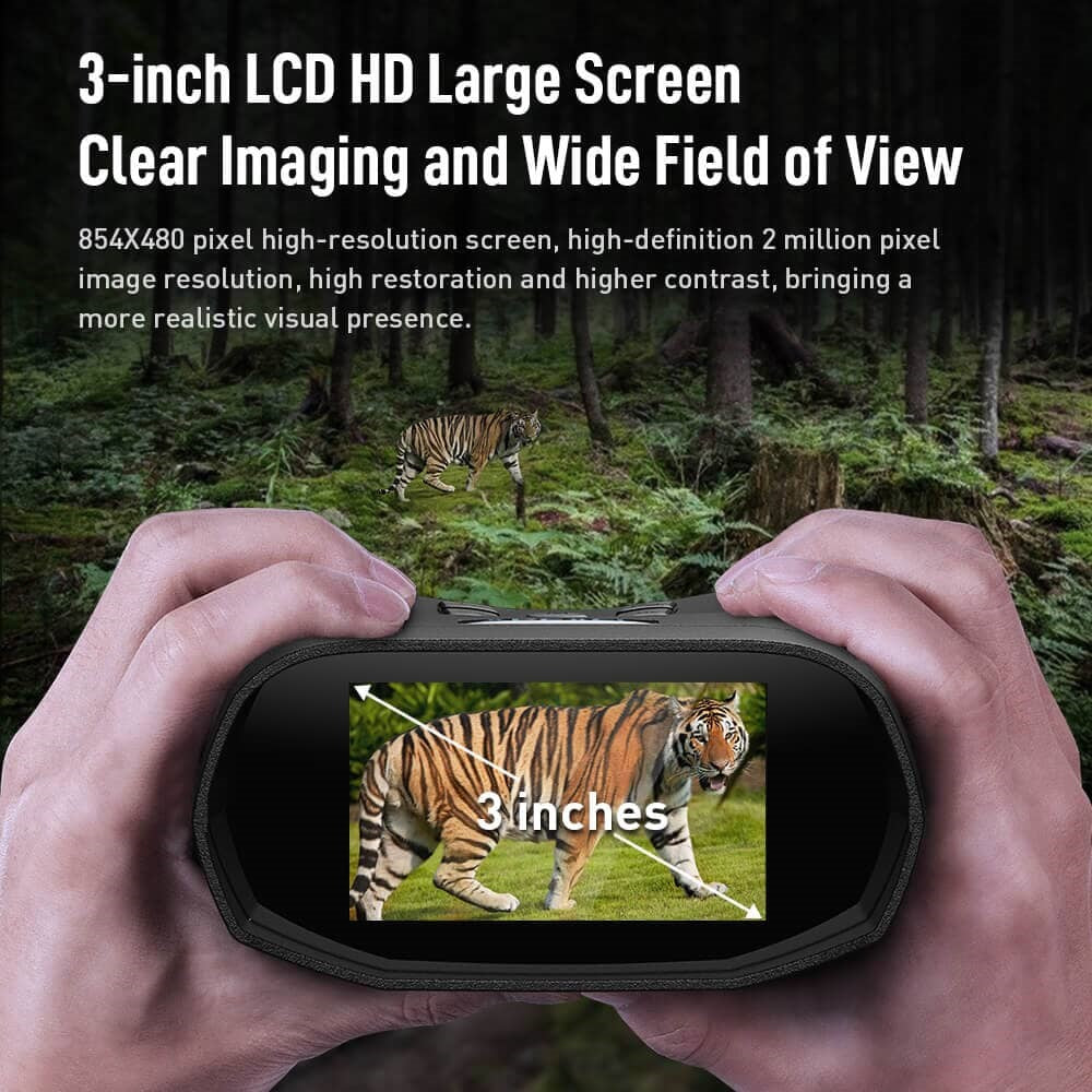 Apexel NV009 Digital Night Vision Goggles New Owl-inspired 4K HD – Image 4