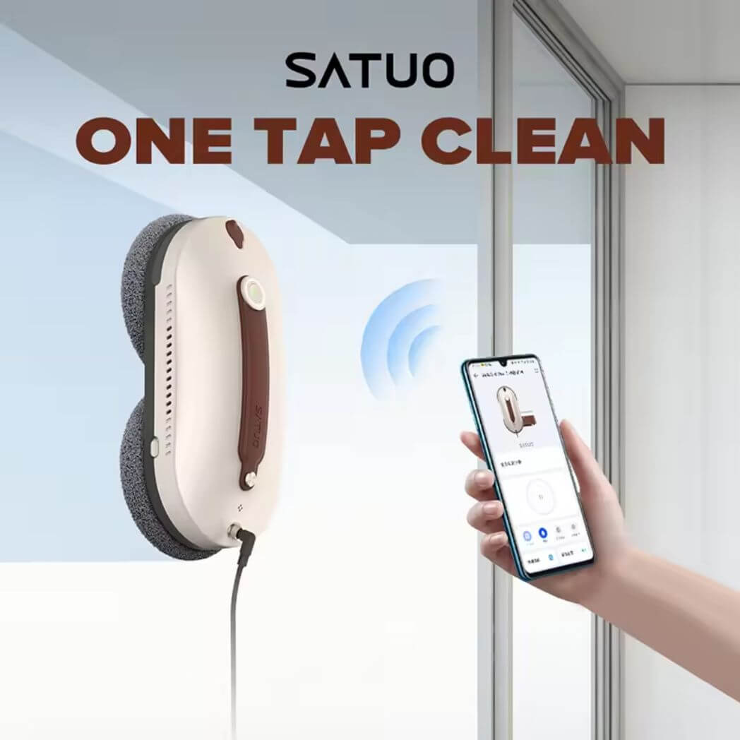 Satuo Pro Window Cleaner Robot – Automatic Glass Cleaning Machine Low Noise – Image 5