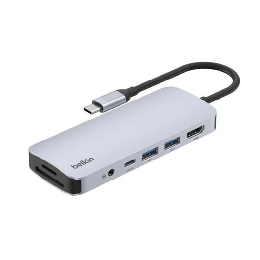 Belkin 7 In 1 USB C Hub with 4K HDMI SD & Micro SD Connectivity