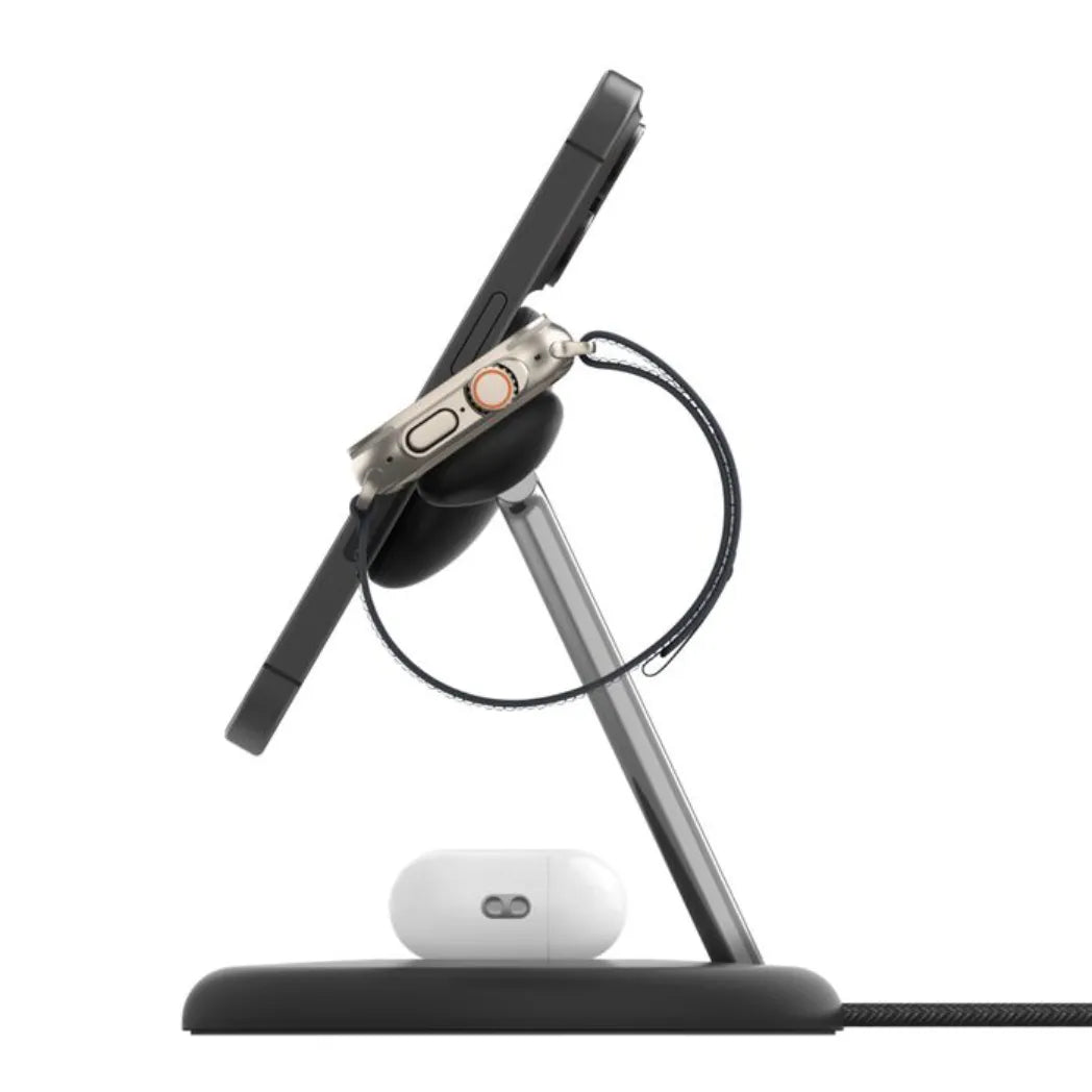 Belkin BoostCharge 3-in-1 Qi2 Wireless Charging Station For iPhone Apple Watch & AirPods – Image 5