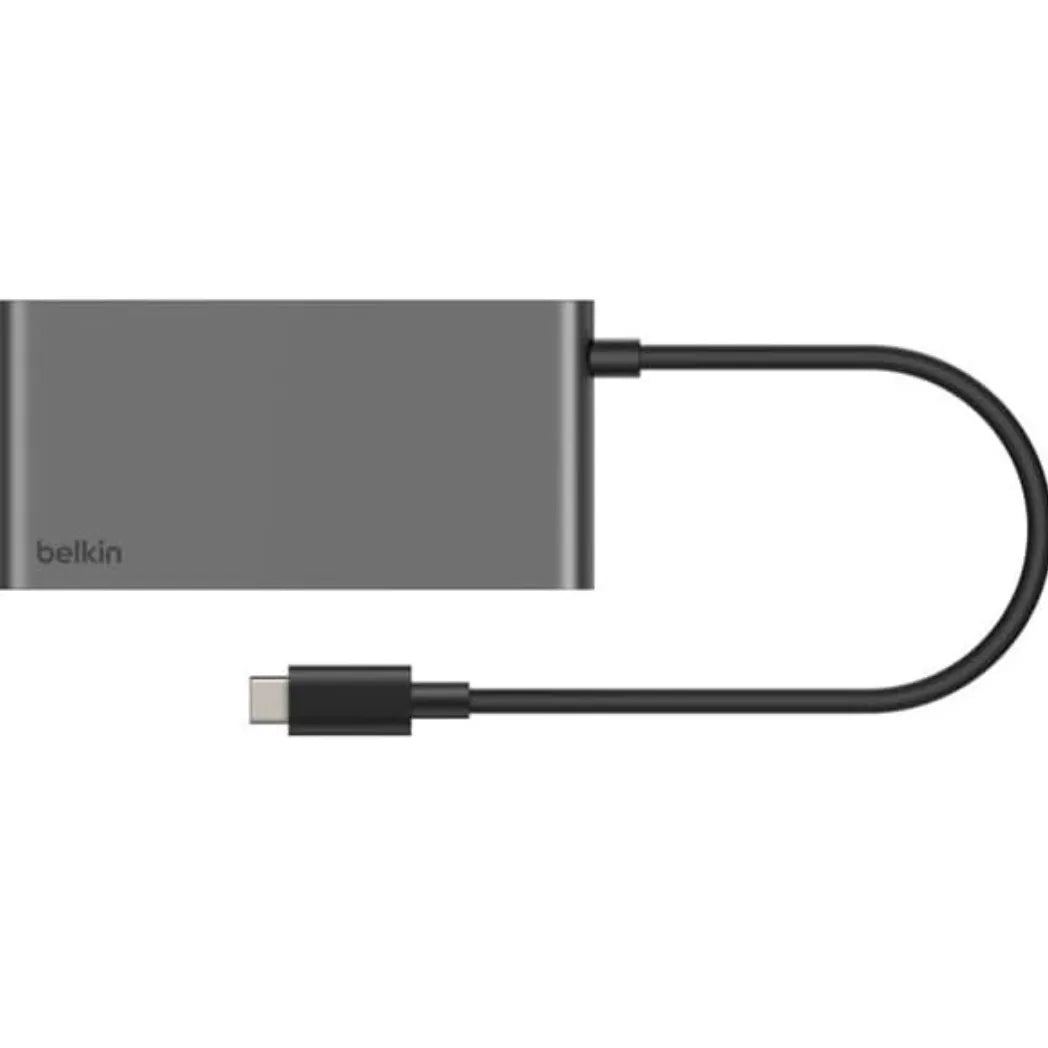 Belkin USB C 5 Port Hub with 4K 60Hz HDMI & 100W Power Delivery Black – Image 2